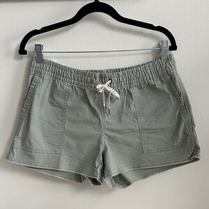 Vuori Eucalyptus Ripstop Organic Cotton Shorts Womens Medium Outdoor Gorp Hiking